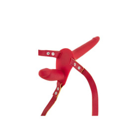 Double gode ceinture rouge 